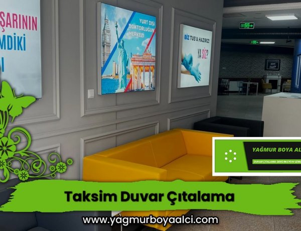 Taksim Duvar Çıtalama